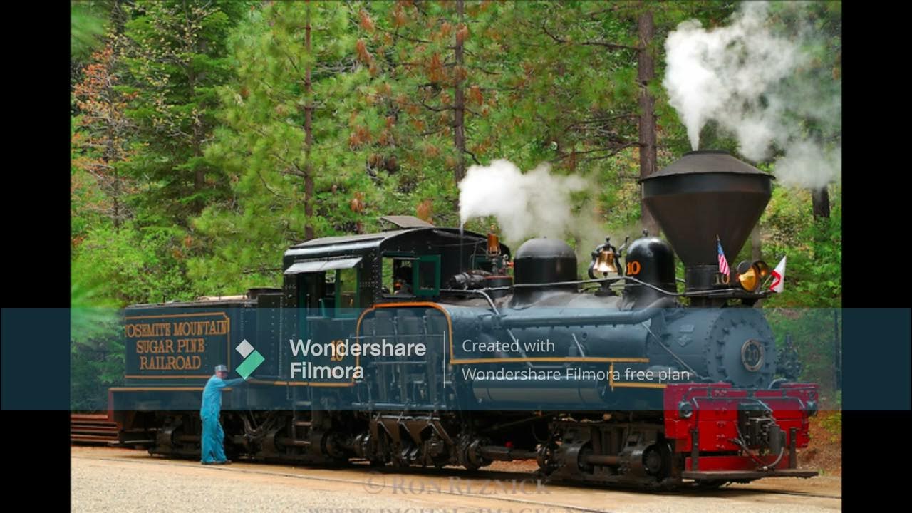 Yosemite Mountain Sugar Pine Railroad no. 10 SP 6 chime whistle SFX YouTube