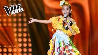 María Paulina canta Ay Sí Sí - Audiciones a ciegas | La Voz Kids Colombia 2018 chords
