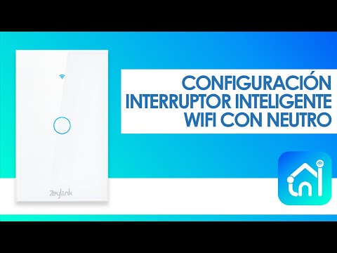 Configuración Rápida Interruptor Inteligente Wifi CON NEUTRO