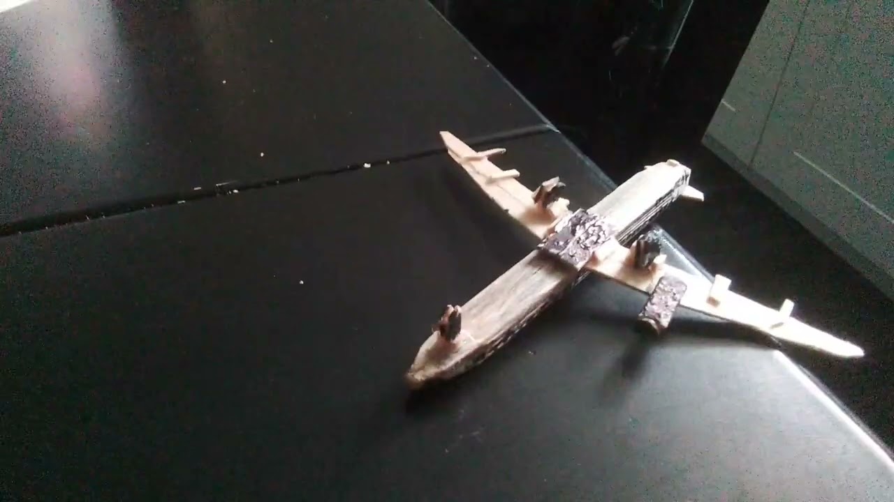 How to repair a broken model plane ✈