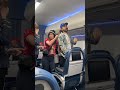 Rude passenger take down others luggage on the plane