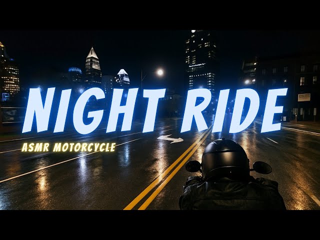 A Night Ride Through Charlotte | Motorcycle ASMR Journey - YouTube