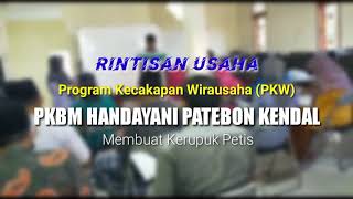 Rintisan usaha PKBM HANDAYANI KENDAL