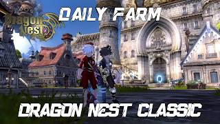 DAILY HUNT AS A TANI HUB - DRAGON NEST CLASSIC #dragonnestclassic