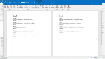 Wie Hyper-Links einem Master-Detail Serienbrief hinzufügen