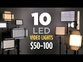 10 Video LED Lights $50-$100