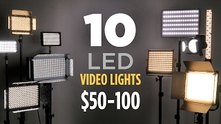 10 Video LED Lights $50-$100 10 Video LED Lights $50-$100