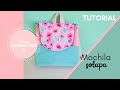 [TUTORIAL - DIY] Cómo hacer una MOCHILA - LA MÁS FÁCIL - PATRONES GRATIS