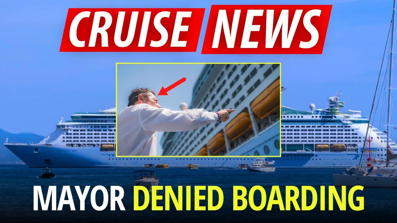 Mayor CONFRONTS Cruise Ship – DENIED Boarding!