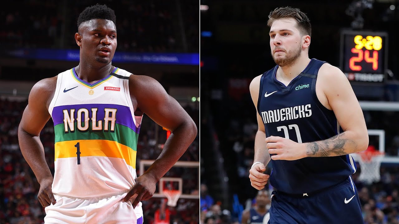 NBA Greatest Step Back Shots - Luka Doncic VS Zion Williamson