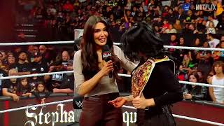 WWE WOMEN'S Wrestling Match Iyo Sky Vs Jade Cargill #viral #raw #wrestling #wwewomen #wwefan 