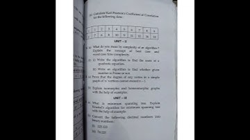 MDU BCA 2 nd semester Mathematical foundation of computer science 2018