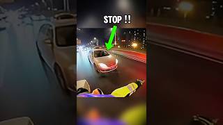 Police Emergency Escort for Ambulance at Night