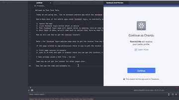 Appium v1.5.3  - How to automate webview facebook login flow