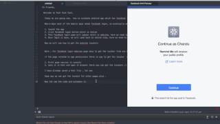 Appium v1.5.3  - How to automate webview facebook login flow screenshot 2