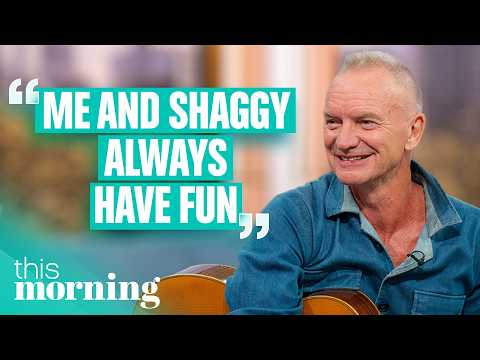 Sting Talks West End Stage Debut, Working With Shaggy, and Serenades Ben and Cat | This Morning