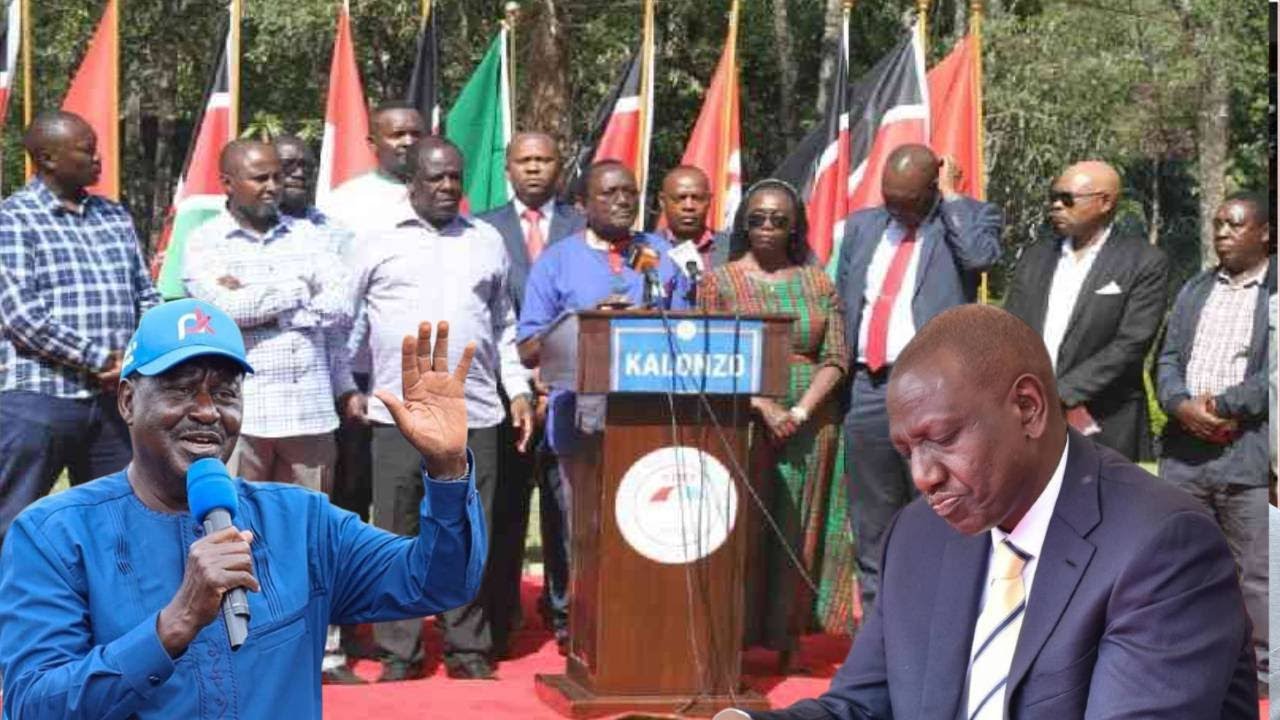 FINALLY RAILA ODINGA ALLIES REVEALES  RAILA ODINGA BIG SECRET OF RESIGNING FROM AU