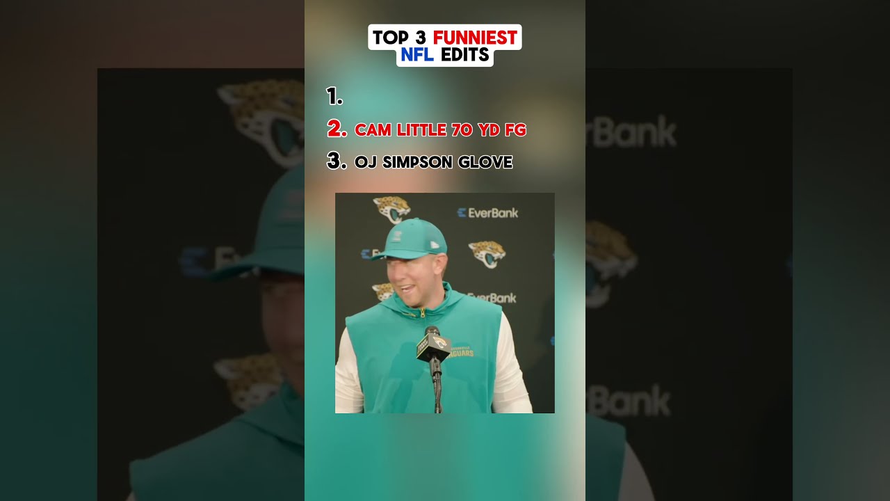What S The Funniest Nfl Football Ojsimpson Nfledits Top3 Funny Camlittle Jaguars