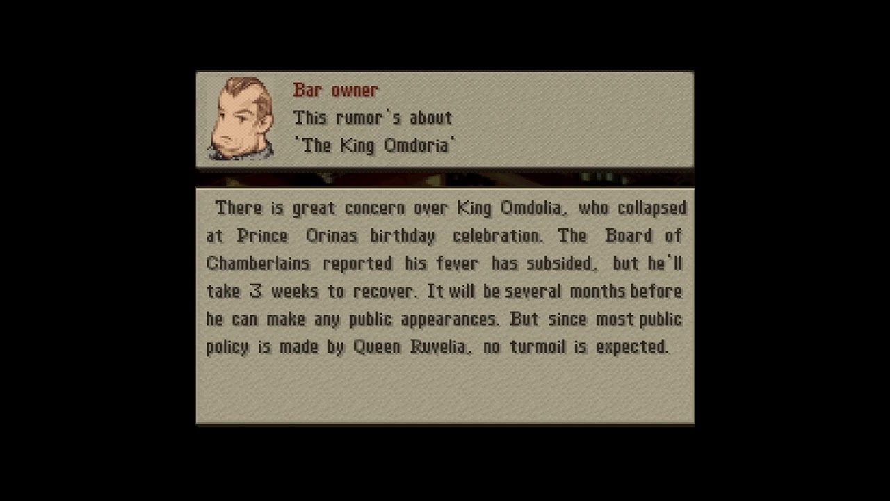 LORE ~The King Omdaria~ (Chapter 1: The Meagre) 