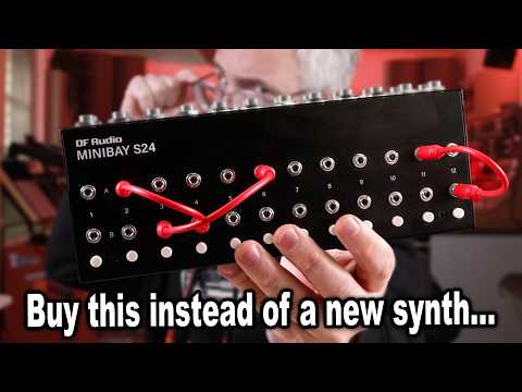 DF Audio MINIBAY S24 Stereo Patchbay — You Need this for Your Synth Setup!