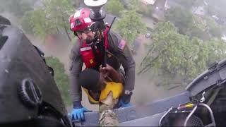 #OffScriptOn9: Dramatic rescues of families in Houston