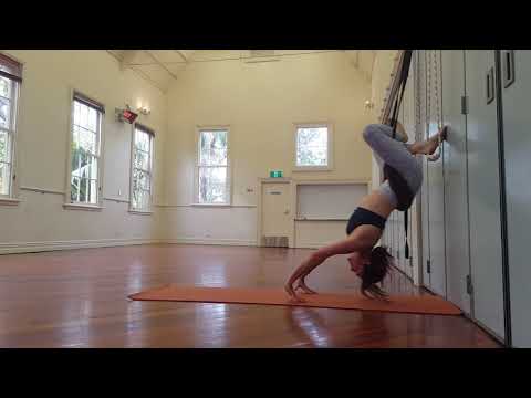 SUZI CARSON: how to use the yoga sling - back bends