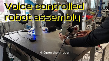 Human-robot collaboration by speech in an industrial assembly task