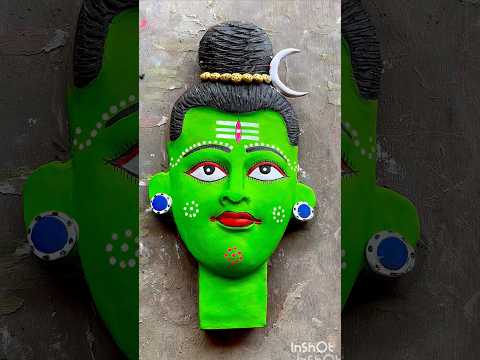 Hanuman ji mitti murti making/hanuman idol making/hanuman clay making #shorts #video