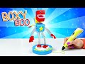 Рисую БОКСИ БУ из Поппи Плейтайм 3 😱 НОВЫЙ МОНСТР BOXY BOO 3D Ручкой Poppy Playtime Project