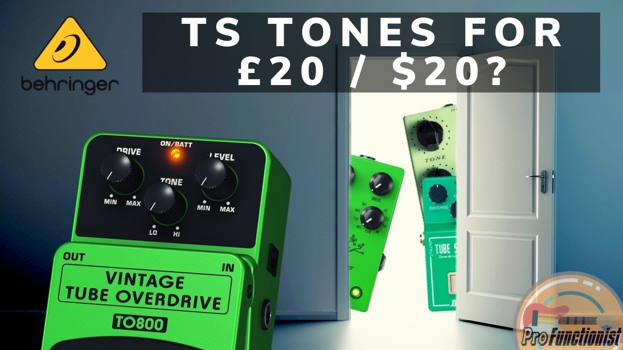 Behringer TO800 Vintage Tube Overdrive Can It Compete With Other Tube