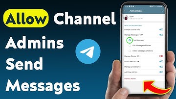 How To Allow Channel Admins Send Messages on Telegram (Updated)