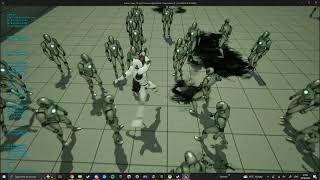 Cadenza - Higher Enemy Count Attack Logic Test + Randomized Attack Anims
