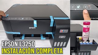 Cómo INSTALAR Impresora EPSON L3250 por PRIMERA VEZ?(Paso a Paso)