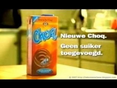 Choq chocolademelk reclame