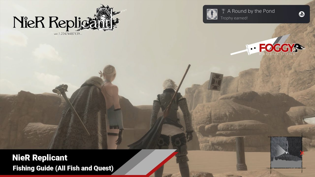 NieR Replicant Complete Fishing Guide (Quests and All Fishs, Fish of