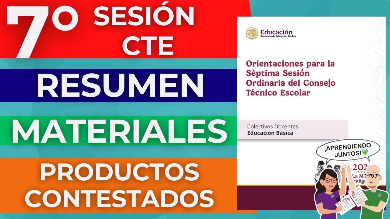 Septima Sesion Cte 2022 Productos Contestados www.youtube.com