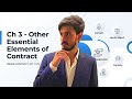 CA FOUNDATION LAW / Indian Contract Act 1872 / Ch 3 : Other essential elemnets of contract