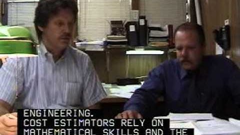 What do cost estimators do?