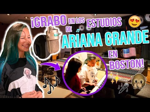 I RECORDED MY NEW SONGS at ARIANA GRANDE'S STUDIOS 😱 ARE WE MOVING TO BOSTON? 🇺🇸 Elashow