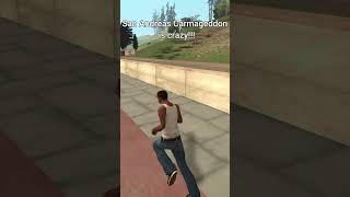 Carmageddon Craziness Part 7 #gtasa #gaming #shorts