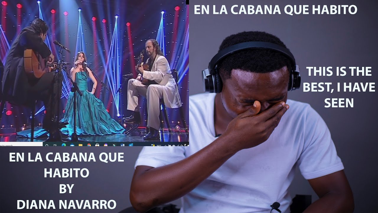 Diana Navarro - En la cabaña que habito (Videoclip oficial) Reaction