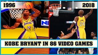 KOBE BRYANT, the evolution in Video Games [1996 - 2018]