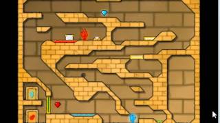 Fireboy and Watergirl 2 in Light Temple Level 12 - www.fireboyandwatergirl4.com