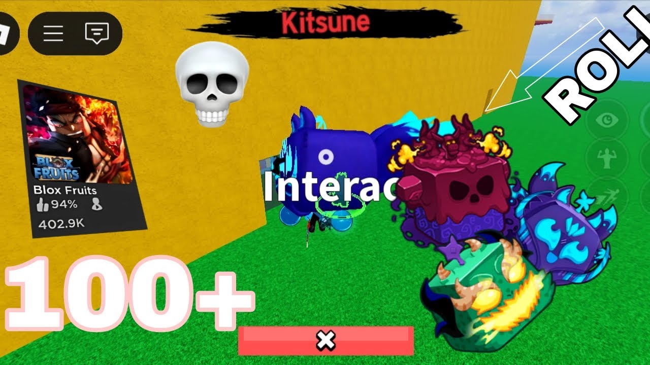NONSTOP ROLLING 100+ FRUITS IN BLOX FRUITS 
