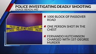 Man charged with murder after Osage Beach shooting