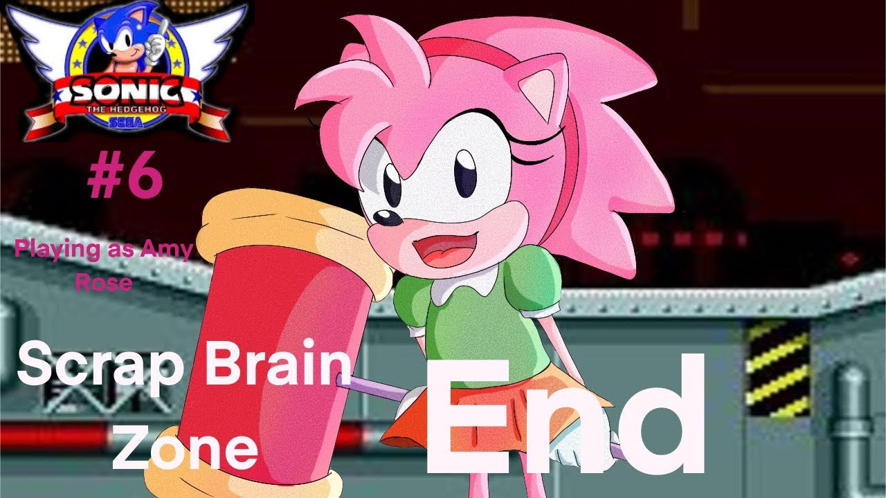 Sonic The Hedgehog (Sonic Origins) part 6, Scrap Brain Zone Ending ...