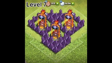 Inferno Tower Evolution Level 1 To Max Level #shorts #ClashofClans