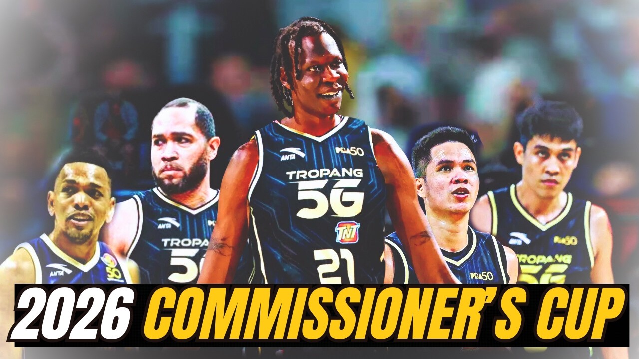 TNT TROPANG 5G OFFICIAL LINEUP 2026 COMMISSIONER'S CUP