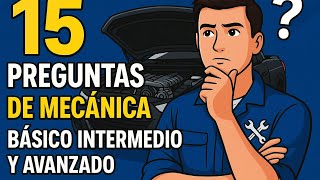 🔥 ¿Cuánto sabes de mecánica? 🧠🔧 | 15 Preguntas que pocos aciertan 🚗💥
