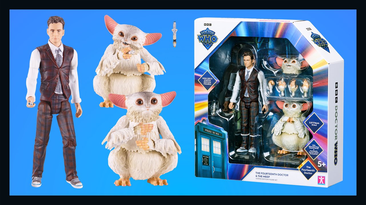 NEW DOCTOR WHO FIGURES! | The Fourteenth Doctor and the Meep